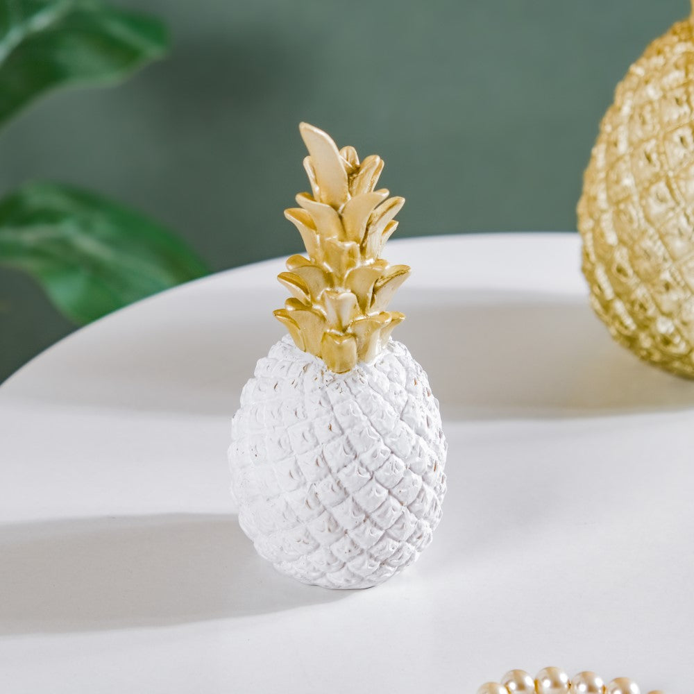 Pineapple Decor White Small Nestasia