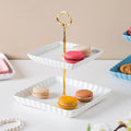 Snow White Square 2-tier Cupcake Stand Nestasia