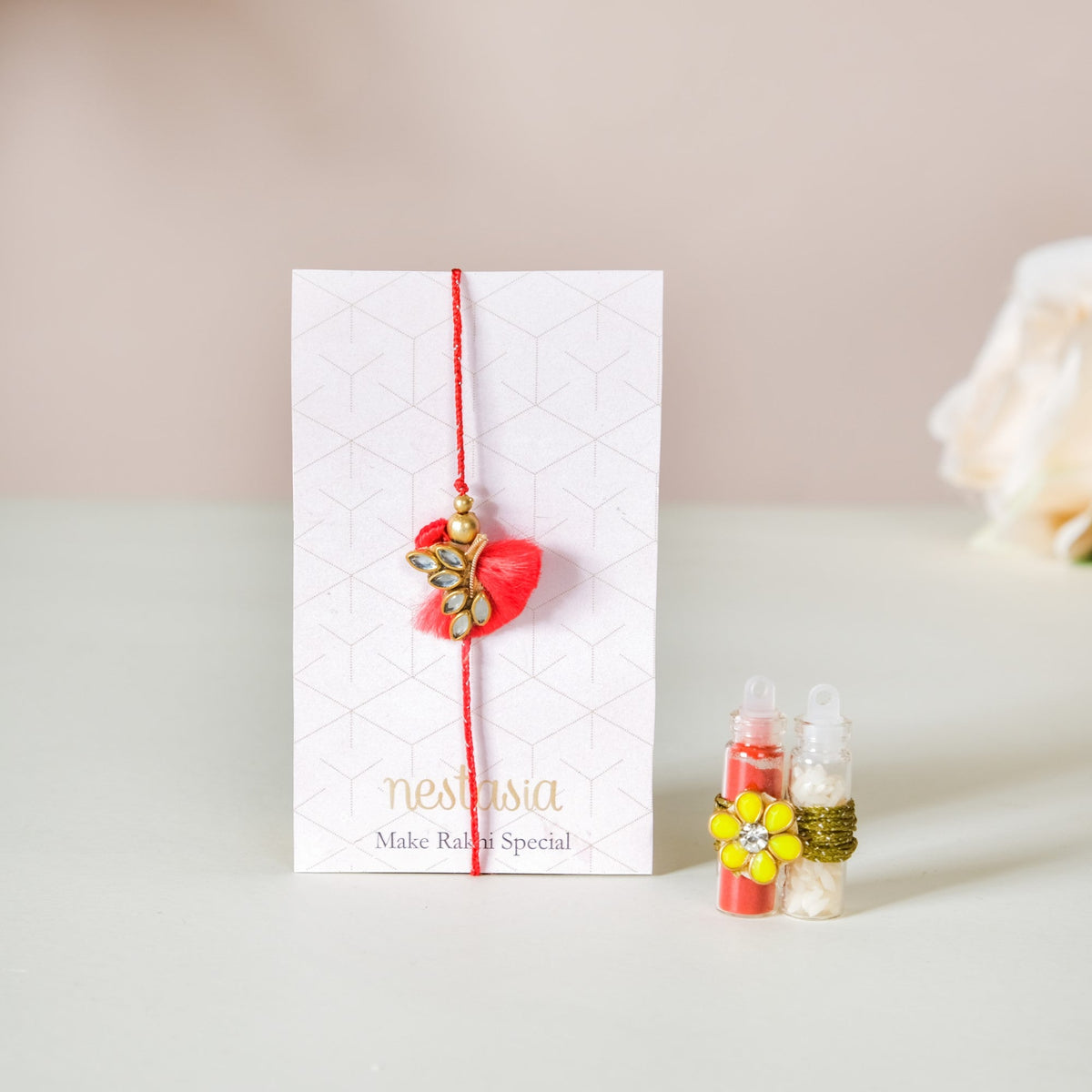 Chic & Sweet Rakhi Surprise Gift Set Of 5 Nestasia
