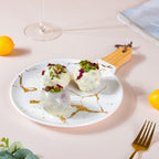 Marble Plate With Handle 11 Inch Nestasia