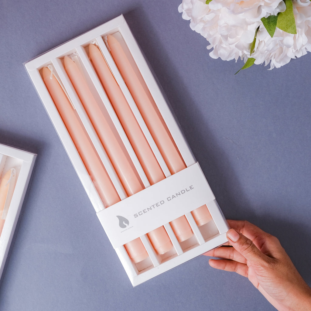 Tall Candle Set of 4 Nestasia