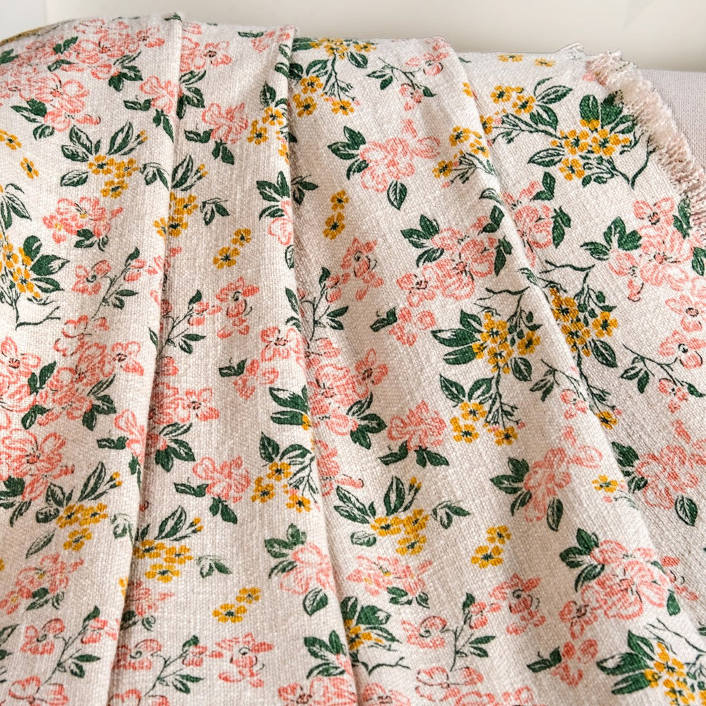 Floral Whisper Cotton Throw 152x127cm Nestasia