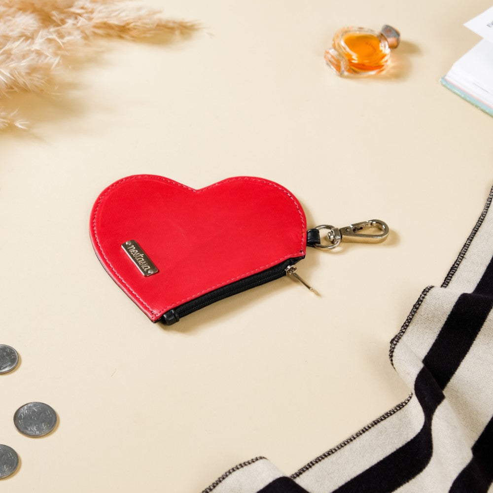 Heart Card Holder Coin Purse Nestasia