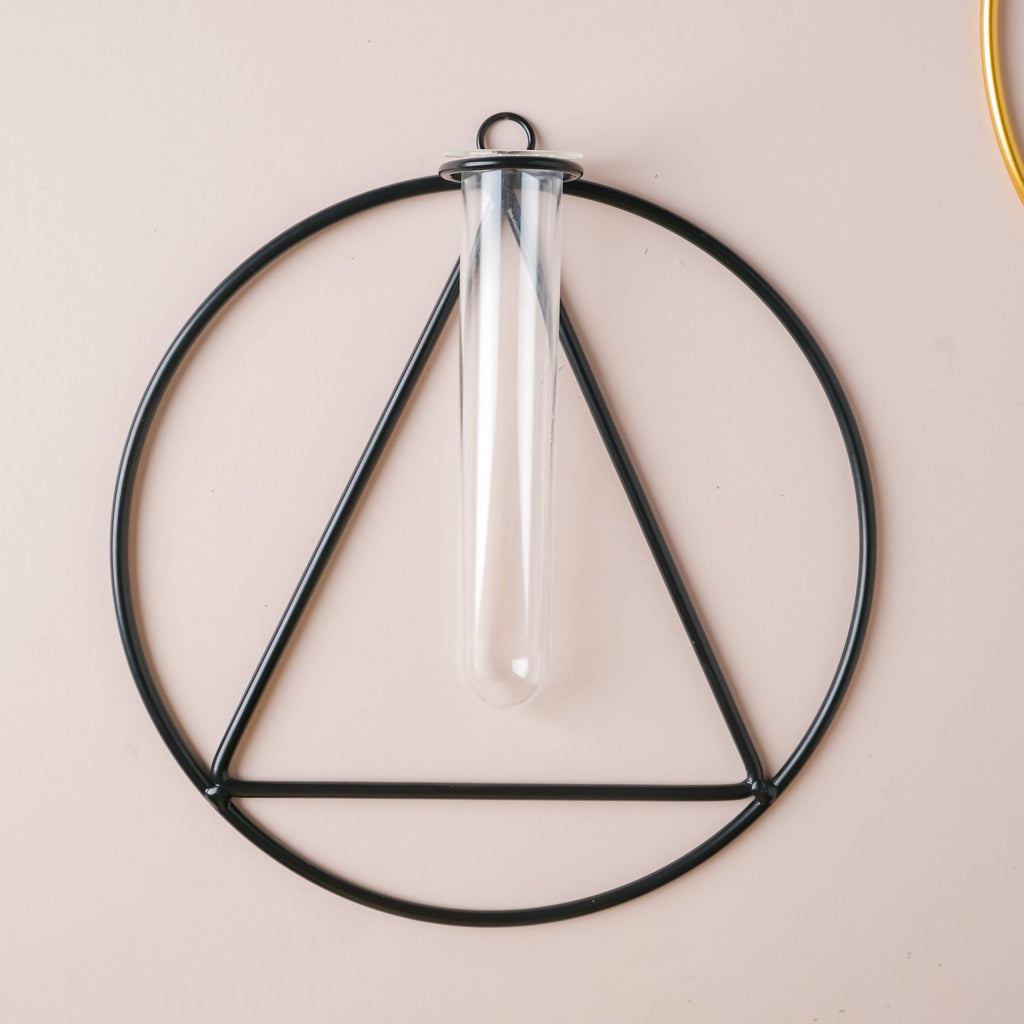 Hanging Glass Planter - Triangle Nestasia