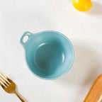 Snack Bowl With Handle Blue Set Of 2 230ml Nestasia