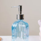 Ocean Blue Glass Dispenser With Nozzle Nestasia