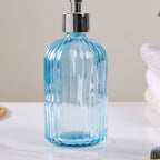 Ocean Blue Glass Dispenser With Nozzle Nestasia