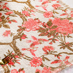 Blush Chinoiserie Dining Table Runner 182x40cm Nestasia