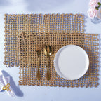 Rectangular Sabai Mat Natural Nestasia