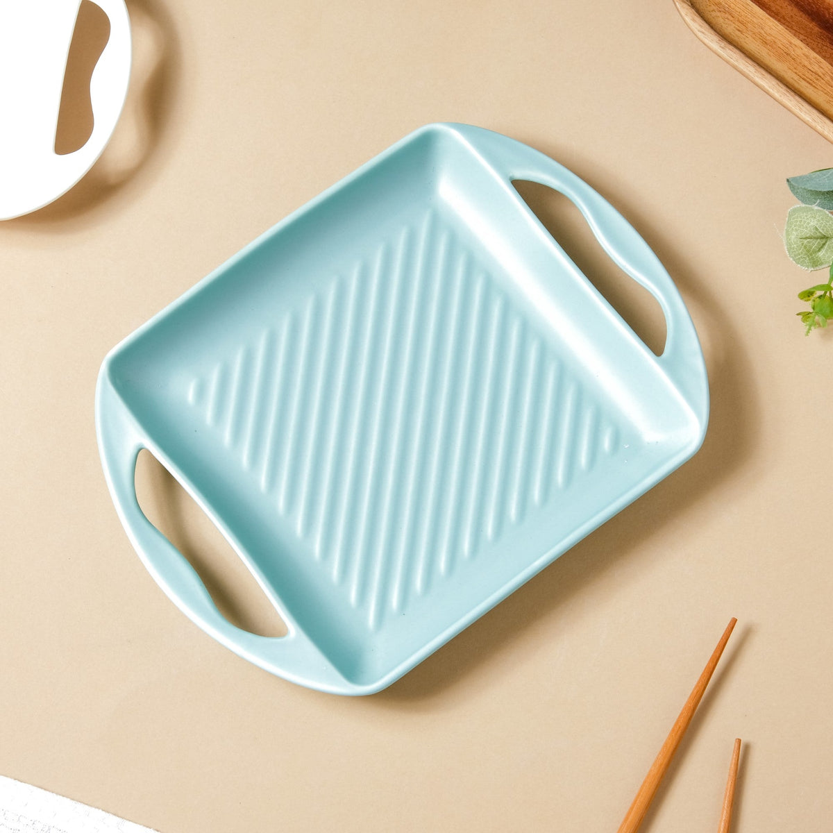 Mint Square Baking Tray Small Nestasia