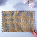 Rectangular Sabai Mat Natural Nestasia