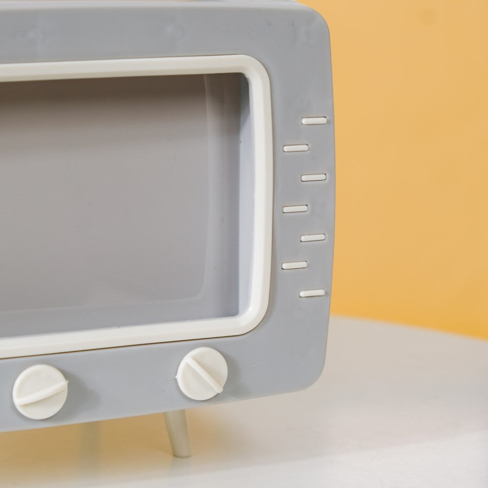 TV Tissue Box With Stand White Nestasia