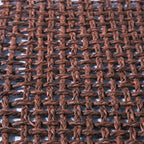 Rectangular Sabai Mat Brown Nestasia