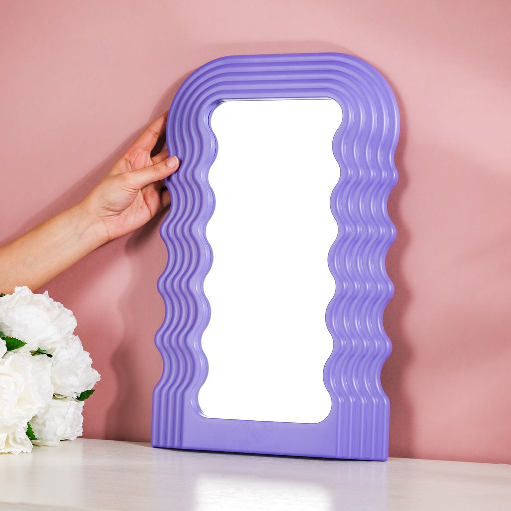 Waves Mirror Purple Nestasia