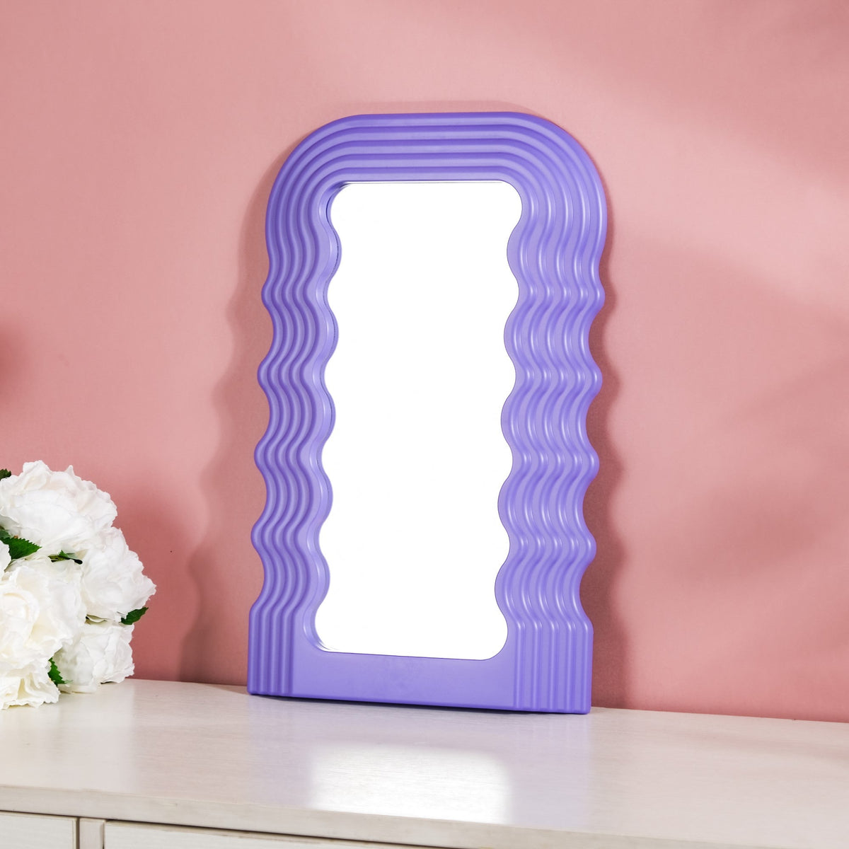 Waves Mirror Purple Nestasia