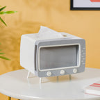TV Tissue Box With Stand White Nestasia