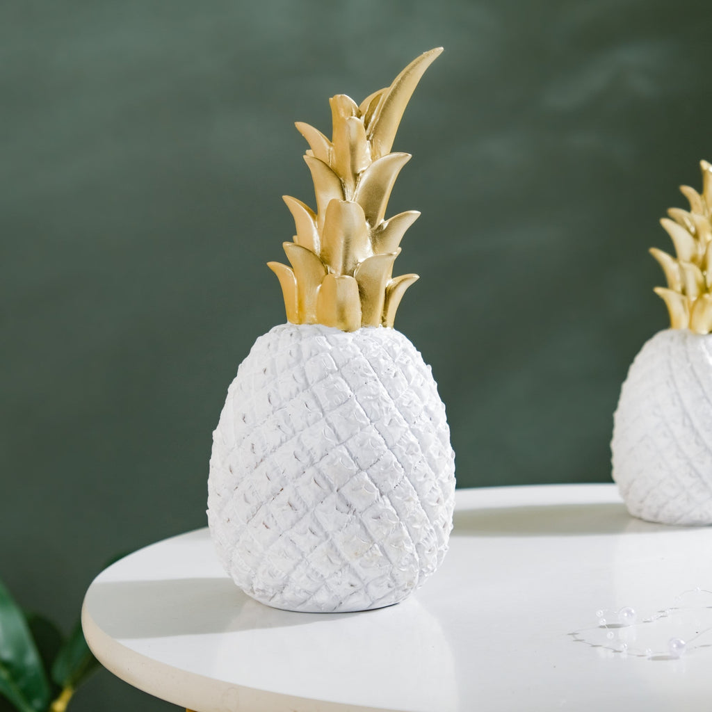 Pineapple Decor White Large Nestasia