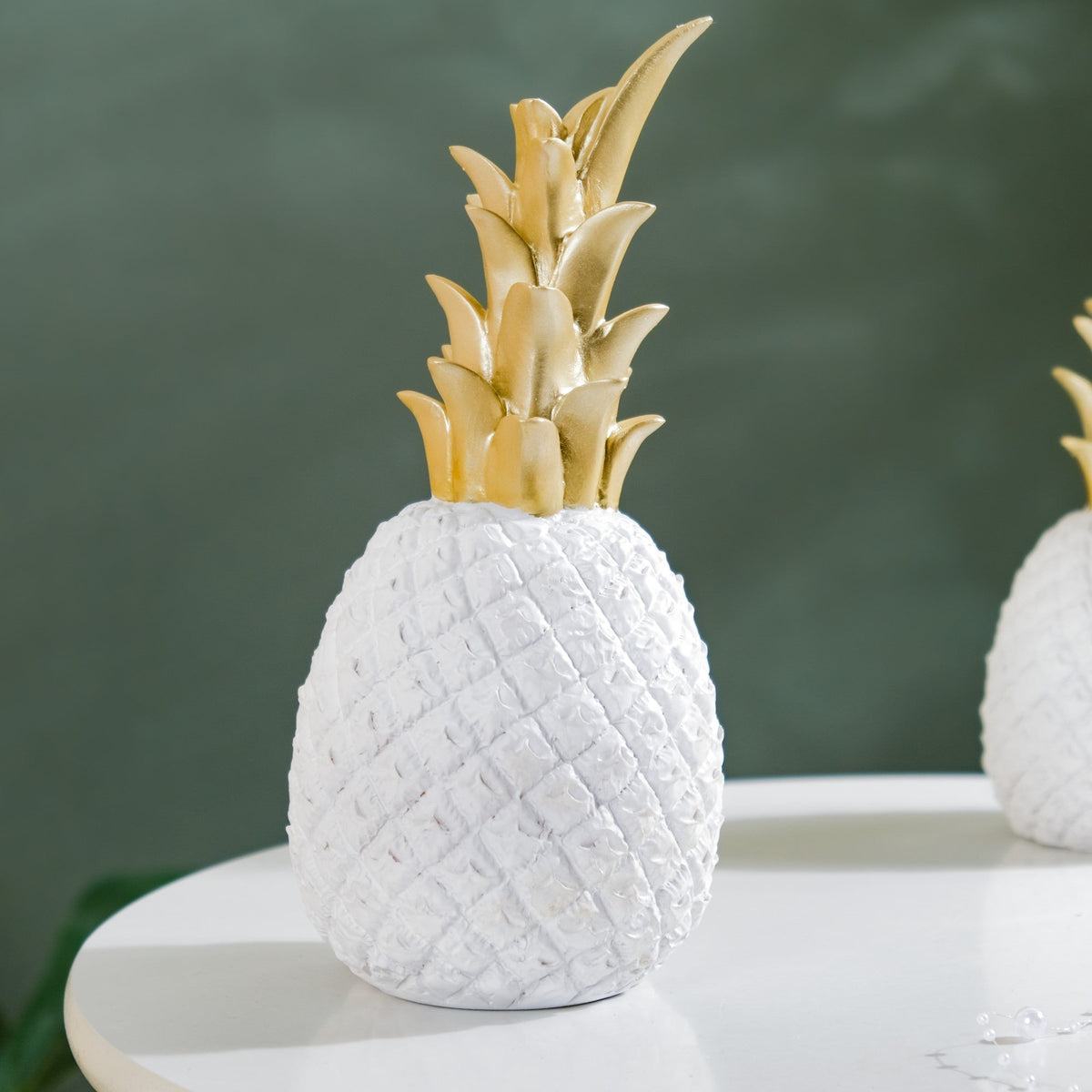 Pineapple Decor White Large Nestasia