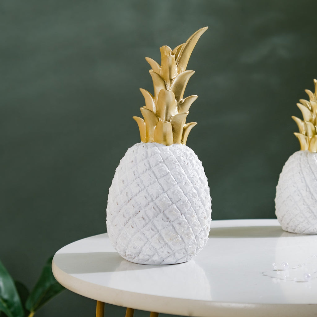 Pineapple Decor White Large Nestasia