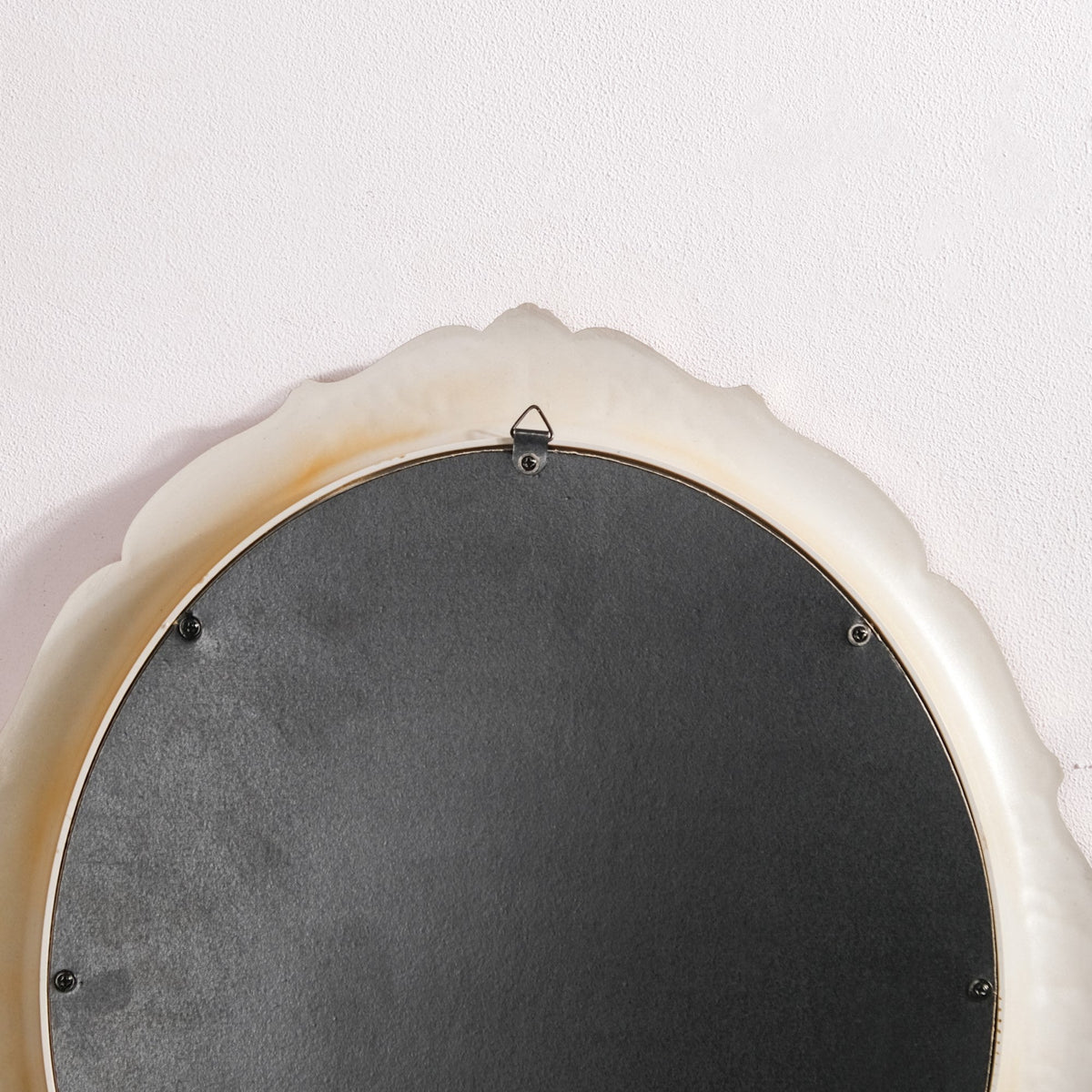 Vintage Oval Wall Mirror Gold Nestasia