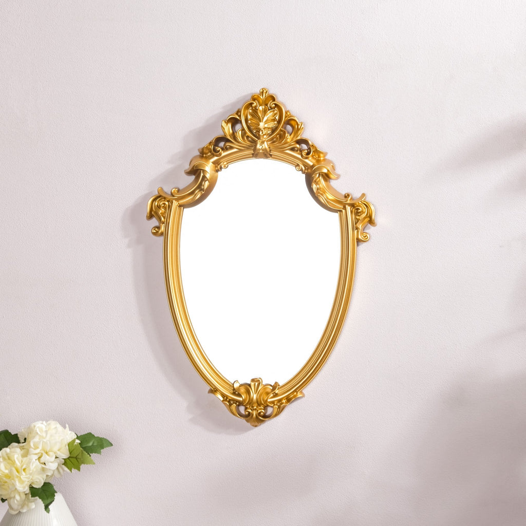 Decorative Gilded Wall Mirror Gold Nestasia