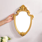 Decorative Gilded Wall Mirror Gold Nestasia