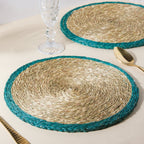 Round Sabai Trivet Turquoise Nestasia