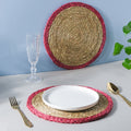 Round Sabai Trivet Red Nestasia
