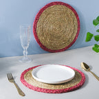 Round Sabai Trivet Red Nestasia