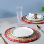 Round Sabai Trivet Red Nestasia