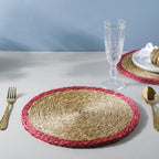 Round Sabai Trivet Red Nestasia