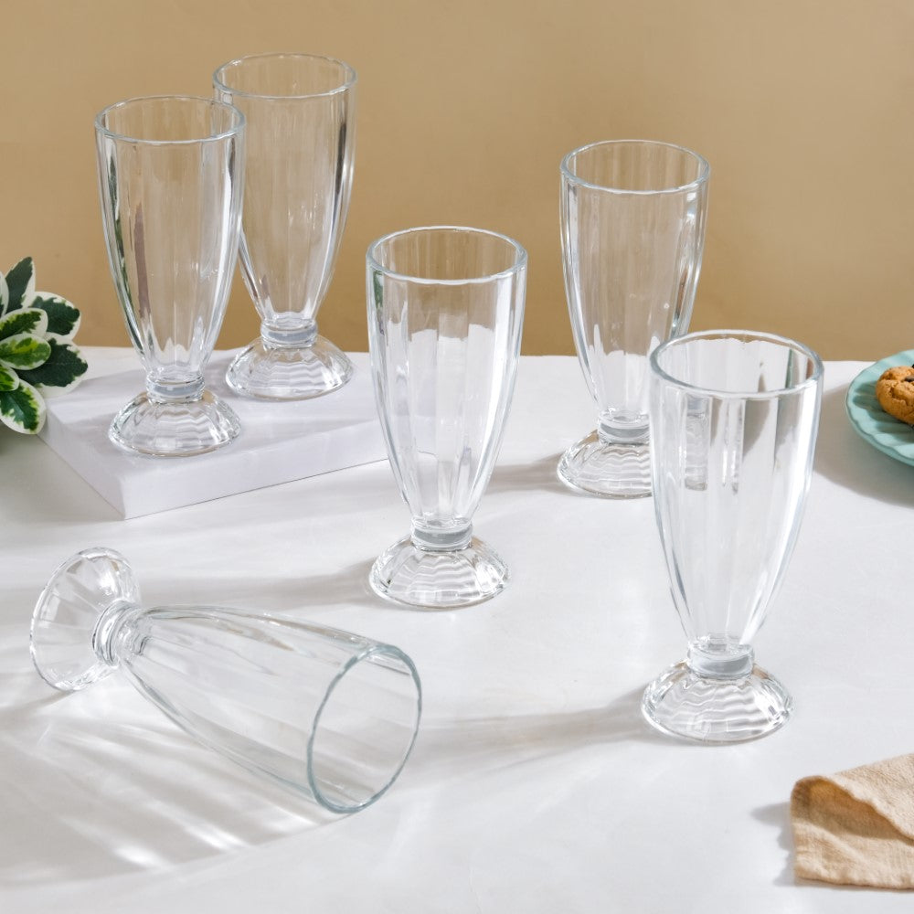 Milkshake Glass Set Of 6 350ml