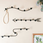 Clothes Hook - Black Nestasia