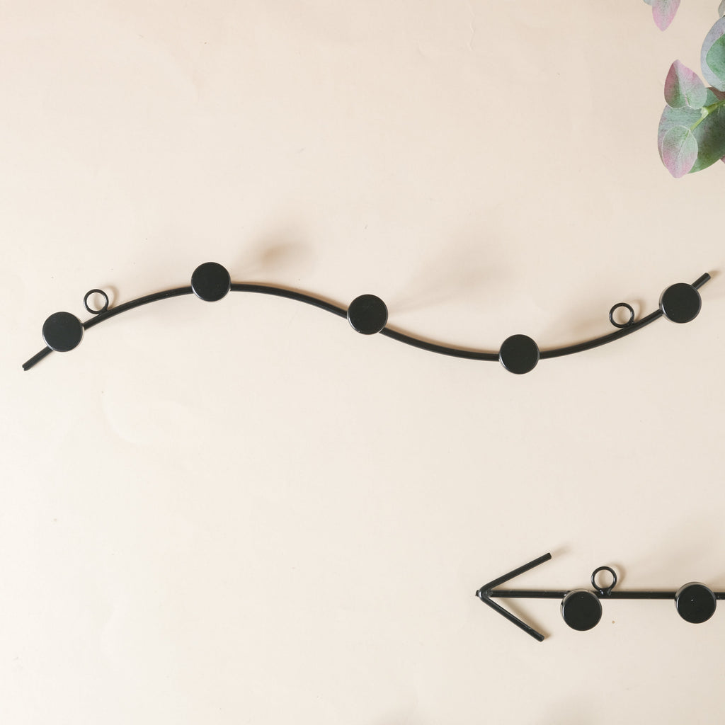 Clothes Hook - Black Nestasia