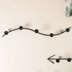 Clothes Hook - Black Nestasia