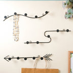 Clothes Hook - Black Nestasia