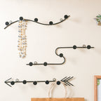 Clothes Hook - Black Nestasia
