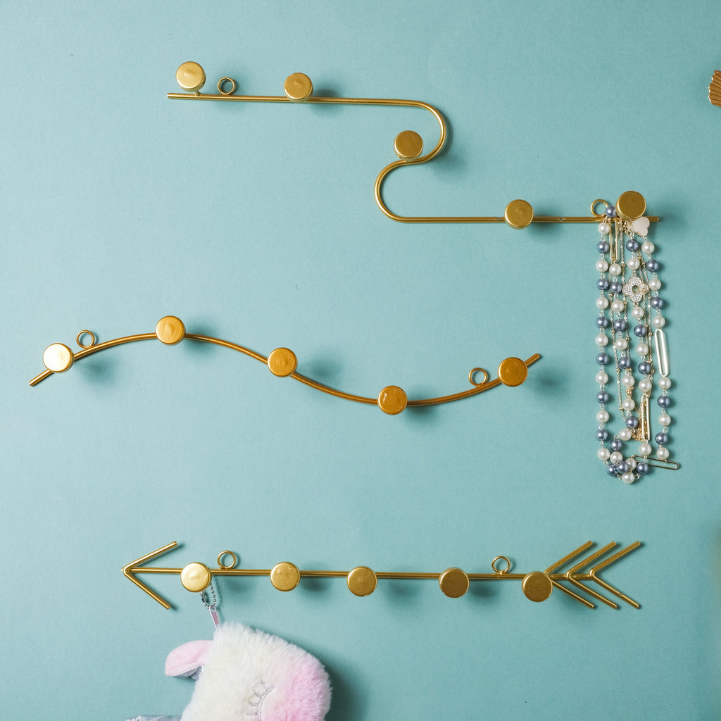 Clothes Hook - Gold Nestasia