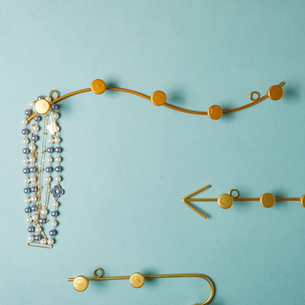 Clothes Hook - Gold Nestasia