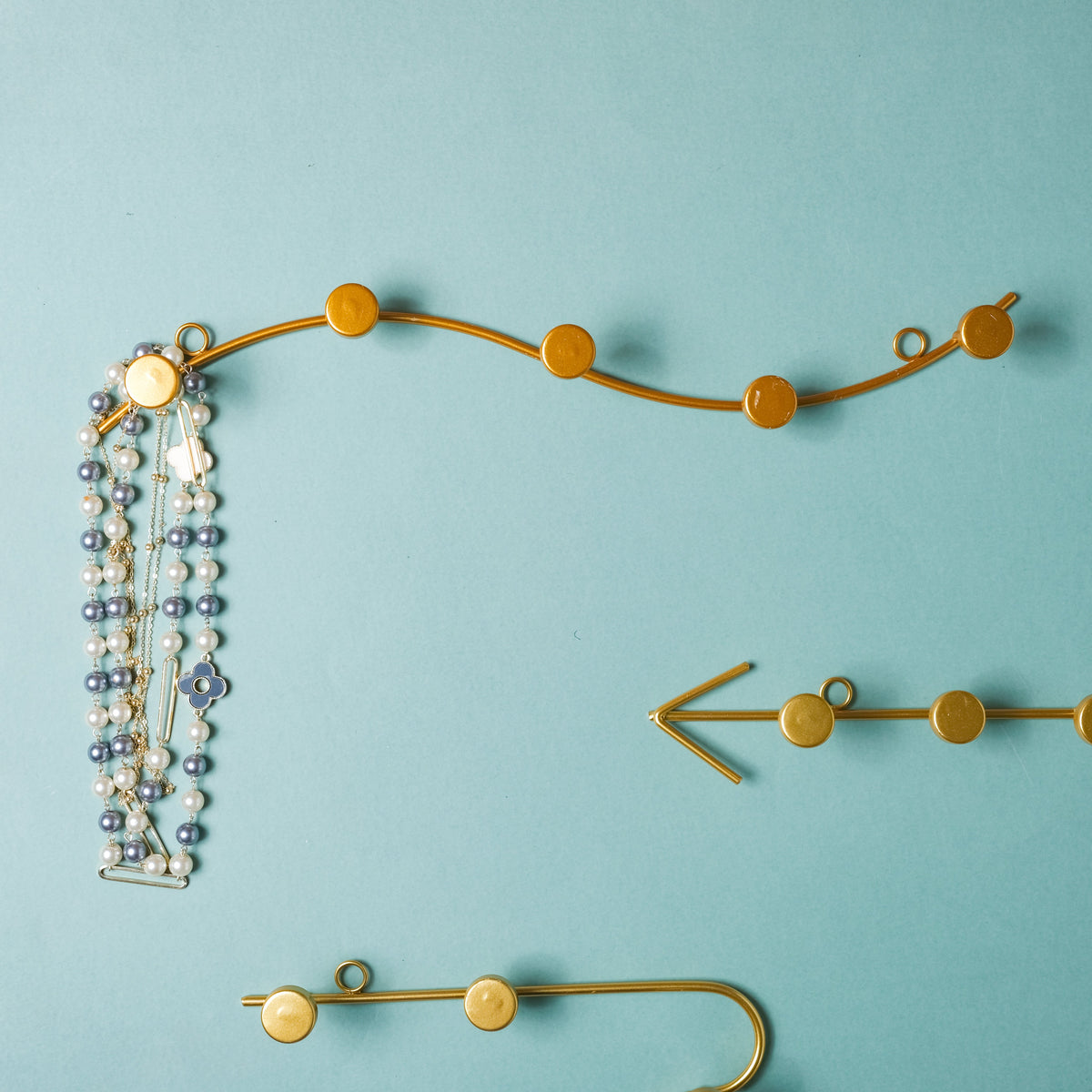 Clothes Hook - Gold Nestasia