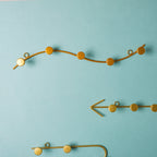 Clothes Hook - Gold Nestasia