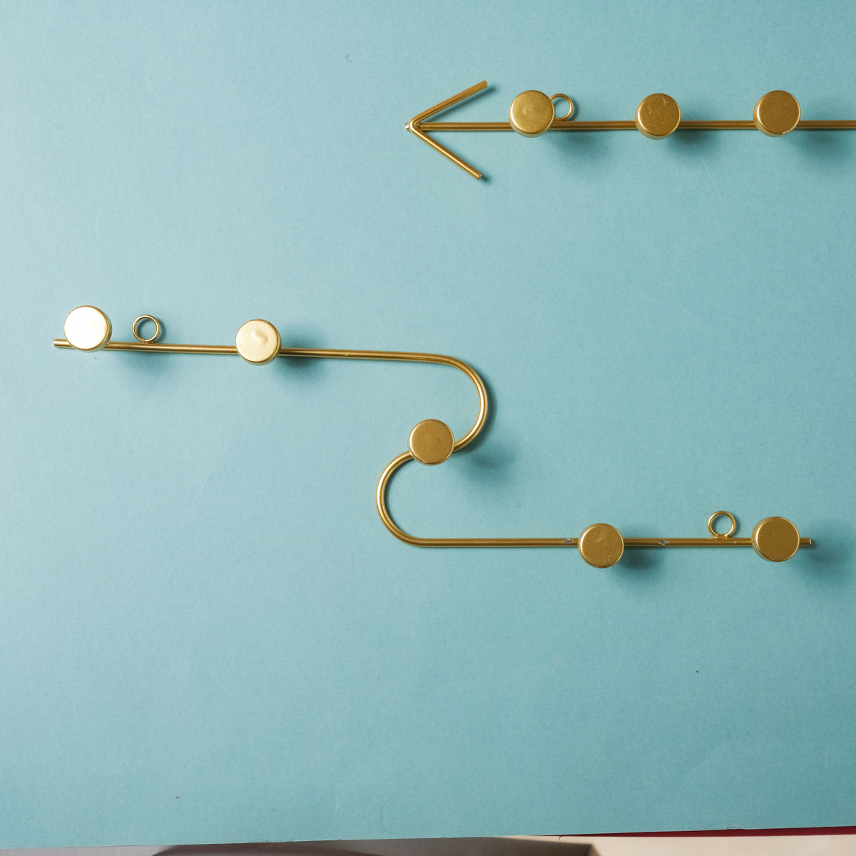 Clothes Hook - Gold Nestasia