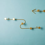 Clothes Hook - Gold Nestasia