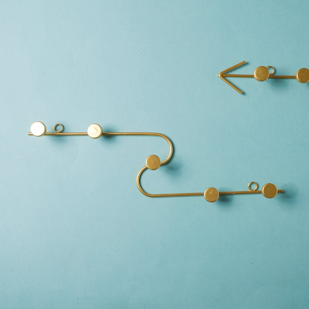 Clothes Hook - Gold Nestasia