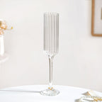 Classic Ribbed Champagne Glass 180ml Nestasia