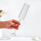 Classic Ribbed Champagne Glass 180ml Nestasia