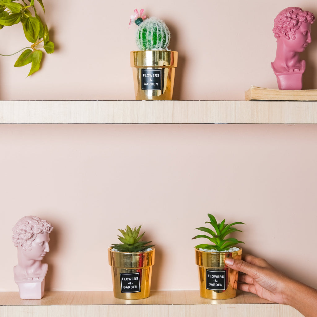 Artificial Succulent Pot Nestasia