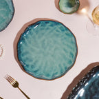 Emerald 21 Piece Dinner Set For 6 Nestasia