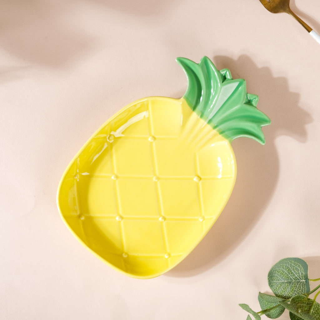 Pineapple Ceramic Plate Nestasia