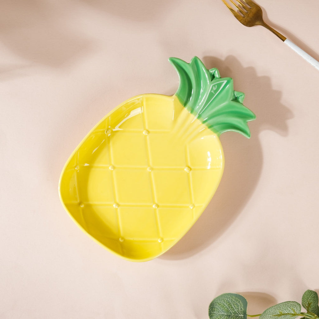 Pineapple Ceramic Plate Nestasia